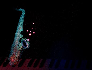 Music instruments sound. Free illustration for personal and commercial use.