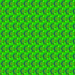 Swirls stars green. Free illustration for personal and commercial use.