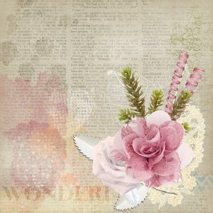 Frame rose grunge. Free illustration for personal and commercial use.