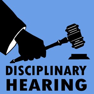 Law employees discipline. Free illustration for personal and commercial use.