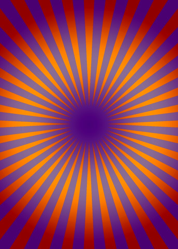 Rays orange purple. Free illustration for personal and commercial use.