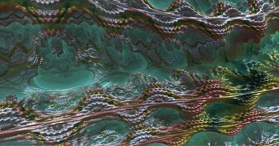 Pattern rendering mandelbulb. Free illustration for personal and commercial use.