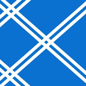 Double crisscross blue. Free illustration for personal and commercial use.
