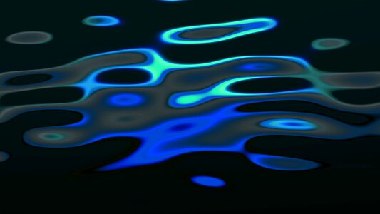 Wave motion light reflection color game. Free illustration for personal and commercial use.