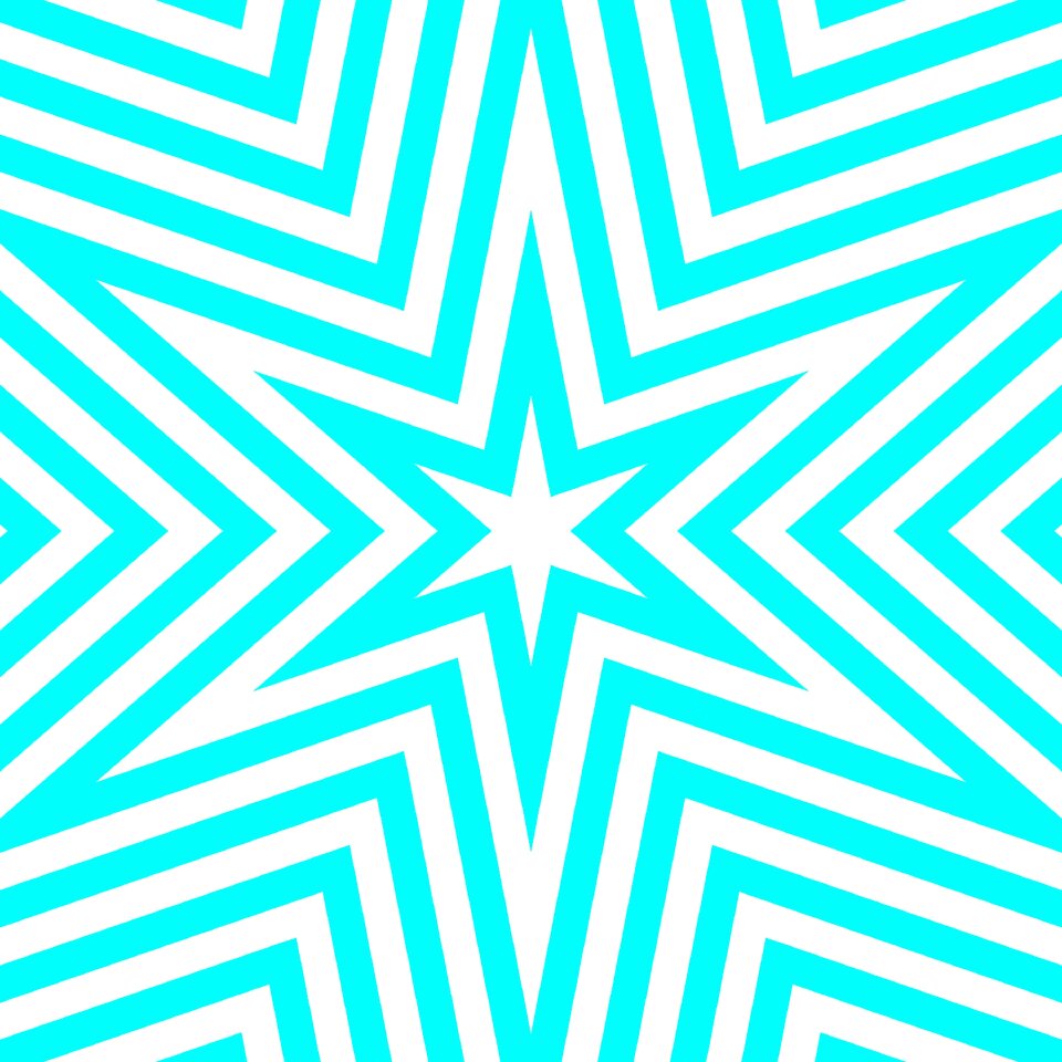 Star white blue. Free illustration for personal and commercial use.