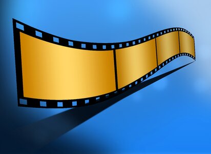 Reel film cinema. Free illustration for personal and commercial use.