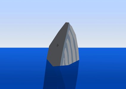 The sea blue whale Free illustrations. Free illustration for personal and commercial use.