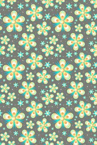 Floral green abstract Free illustrations. Free illustration for personal and commercial use.