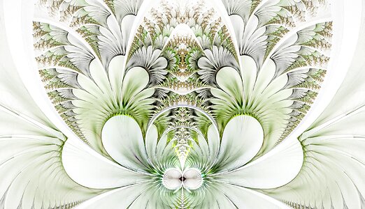 Fractal art abstract pattern. Free illustration for personal and commercial use.