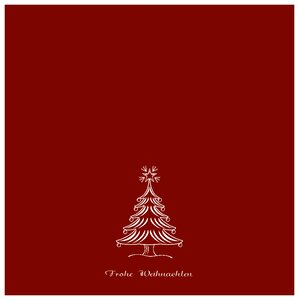 Background fir tree christmas card