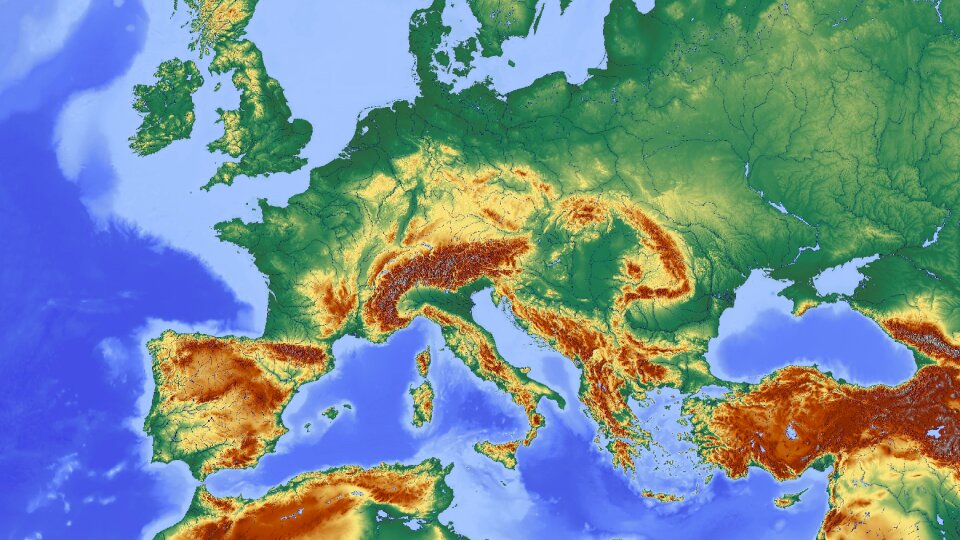 europe mountains