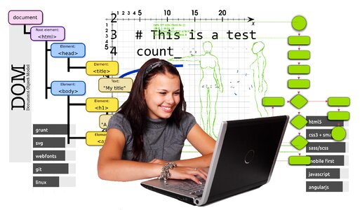 Programming programmer code. Free illustration for personal and commercial use.