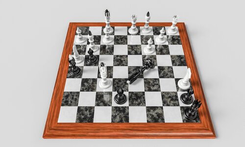 King board competition. Free illustration for personal and commercial use.