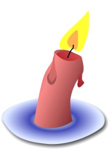 Candlelight candle flame Free illustrations. Free illustration for personal and commercial use.