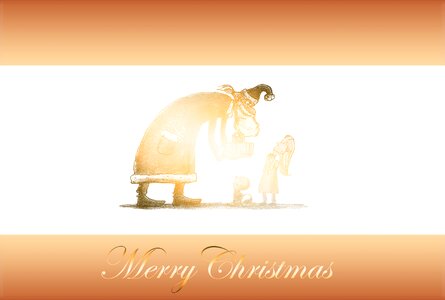 Christmas greeting greeting card christmas motif. Free illustration for personal and commercial use.