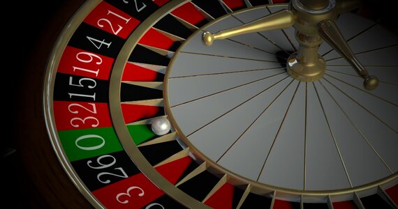 Roulette wheel profit casino. Free illustration for personal and commercial use.