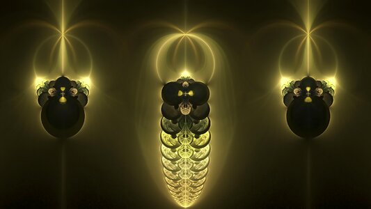 Light firefly glowing. Free illustration for personal and commercial use.