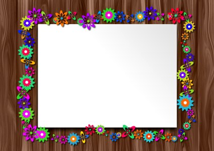 Poster sign blank. Free illustration for personal and commercial use.