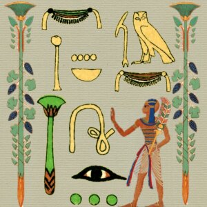Artifact royal ancient egypt. Free illustration for personal and commercial use.