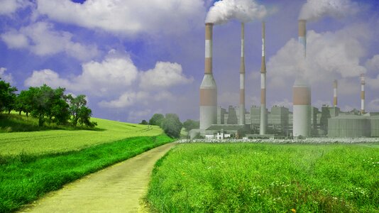 Environmental ecology smog. Free illustration for personal and commercial use.