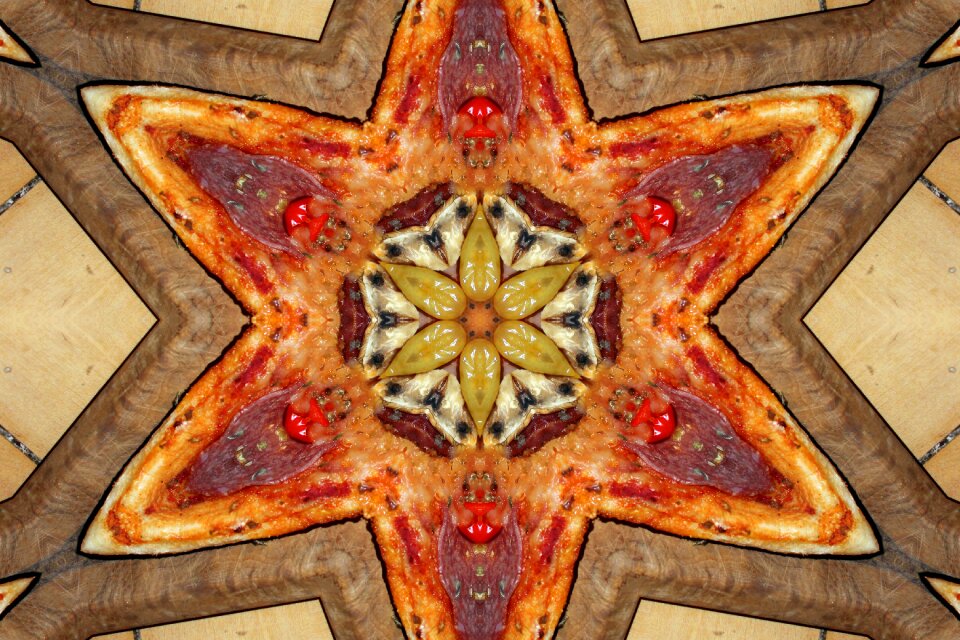 Pattern background kaleidoscope. Free illustration for personal and commercial use.