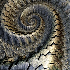 3d render fractal. Free illustration for personal and commercial use.