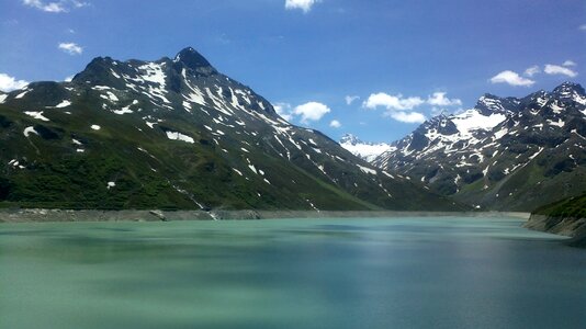 Austria silvretta alpine. Free illustration for personal and commercial use.