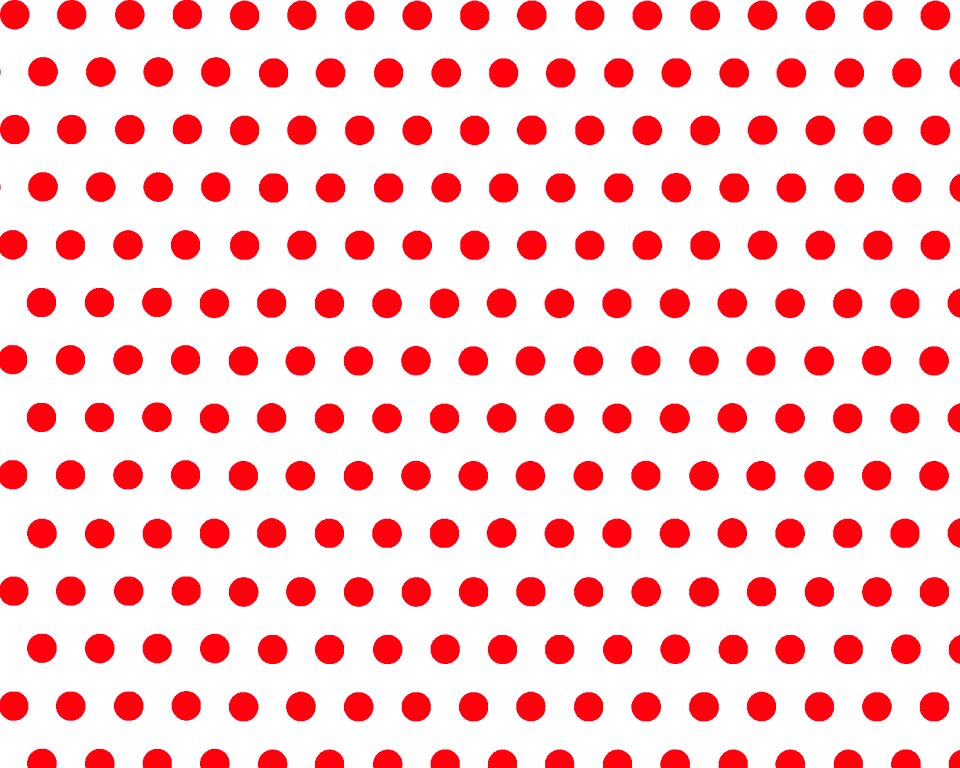 White red polka dots pattern. Free illustration for personal and commercial use.