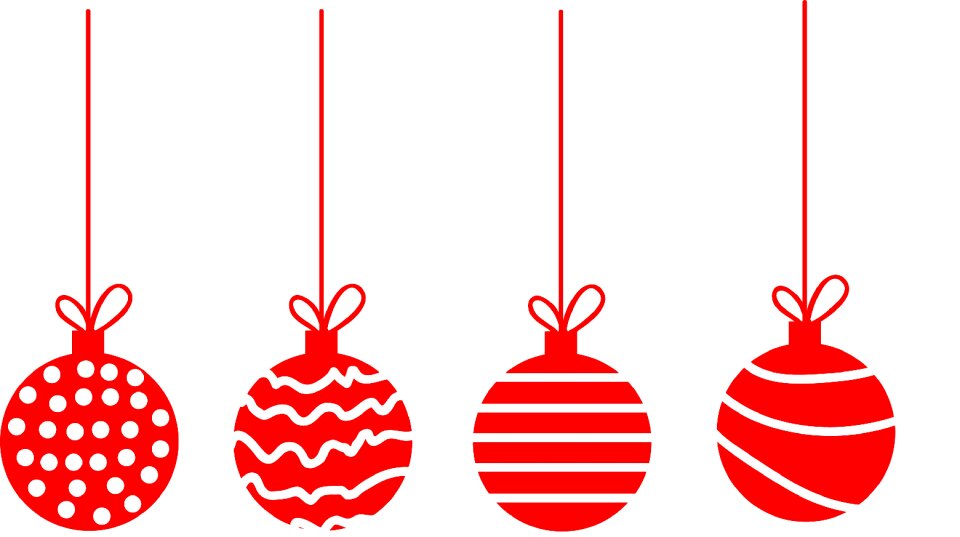Christmas balls christmas decorations advent. Free illustration for personal and commercial use.