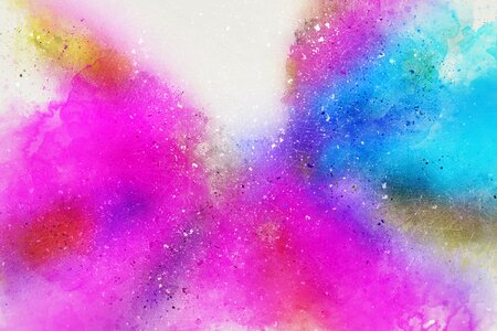 Watercolor vintage colorful. Free illustration for personal and commercial use.