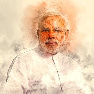 Indian narendra saffron. Free illustration for personal and commercial use.