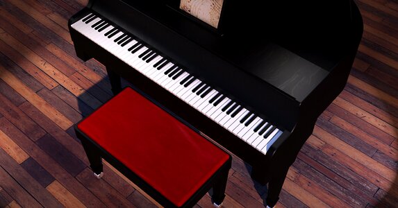 Instrument piano keys keyboard instrument. Free illustration for personal and commercial use.