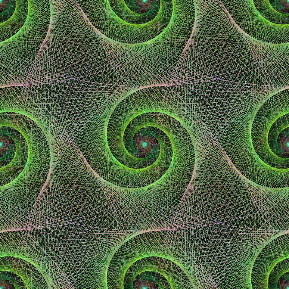 Seamless repeating fractal. Free illustration for personal and commercial use.