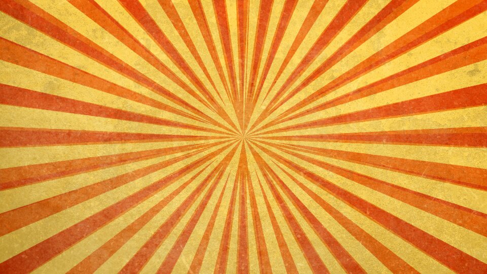 Starburst design sunbeam. Free illustration for personal and commercial use.