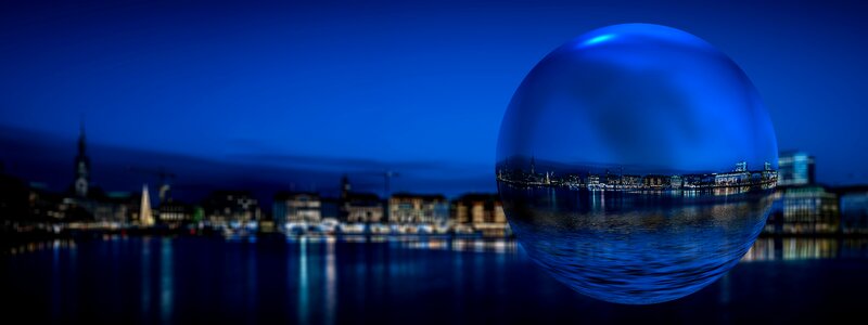 Soap bubble binnenalster virgin web. Free illustration for personal and commercial use.