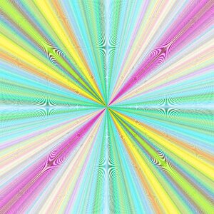 Color art starburst. Free illustration for personal and commercial use.