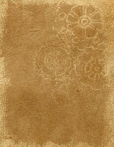 Steampunk brown grunge. Free illustration for personal and commercial use.