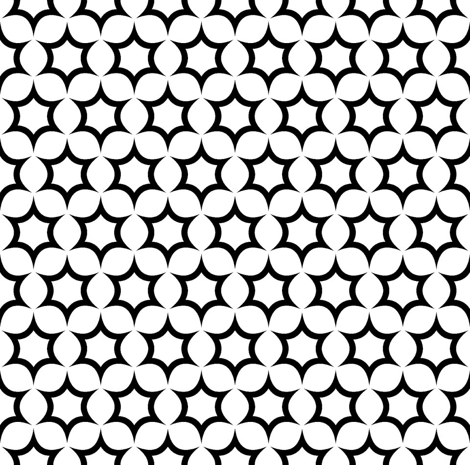 Black white curved. Free illustration for personal and commercial use.