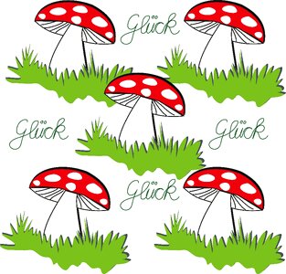 Lucky guy lucky charm forest. Free illustration for personal and commercial use.