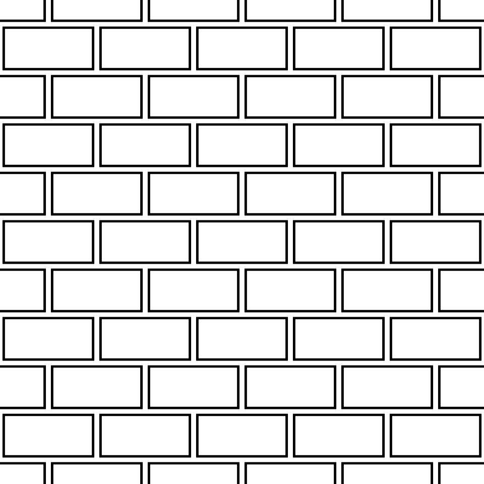 Brick texture surface. Free illustration for personal and commercial use.