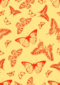Seamless pattern flying. Free illustration for personal and commercial use.