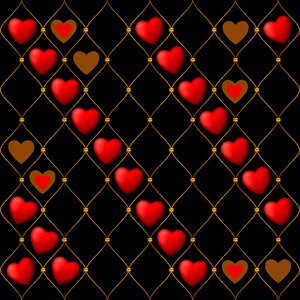 Black background love romantic. Free illustration for personal and commercial use.