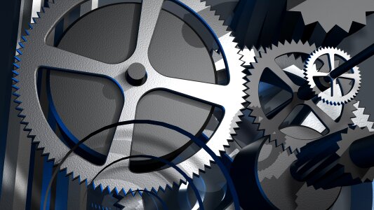 Technology cogwheel wheel. Free illustration for personal and commercial use.