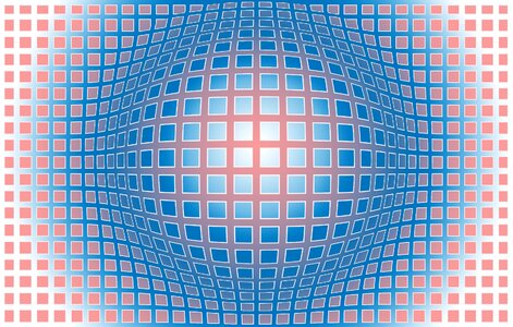 Ball vasarely Free illustrations. Free illustration for personal and commercial use.