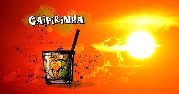 Drink alcohol recipe. Free illustration for personal and commercial use.
