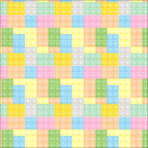 Baby background bricks shape. Free illustration for personal and commercial use.
