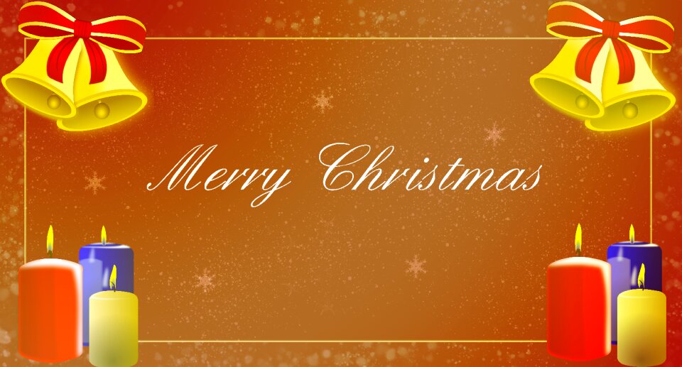 Christmas time christmas card background. Free illustration for personal and commercial use.