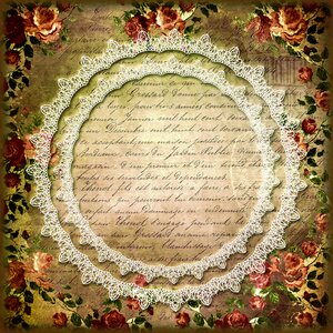 Background vintage wedding. Free illustration for personal and commercial use.