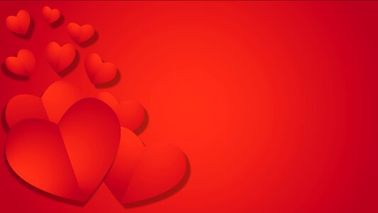 Red romance symbol. Free illustration for personal and commercial use.