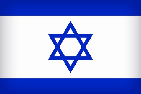 Israel flag country patriotic. Free illustration for personal and commercial use.